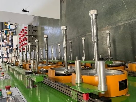 Machine à émailler à double vitesse, 32 lignes, changement automatique de bobine pour fil de 0,1 à 0,3 mm