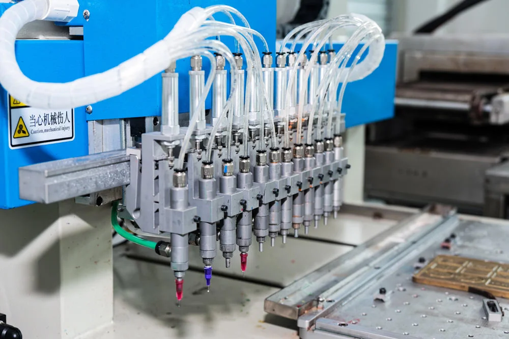 12-Color Automatic PVC Enameling Machine for Soft Rubber